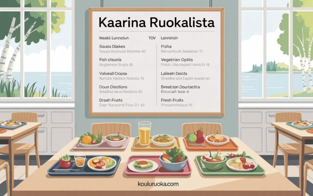 Kaarina Ruokalista
