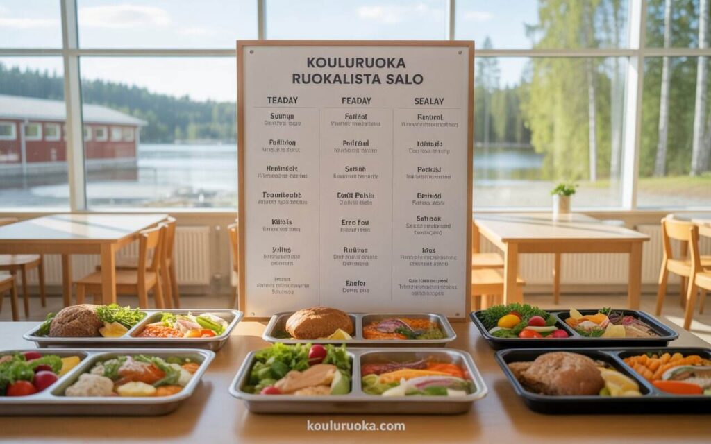 Kouluruoka Ruokalista Salo