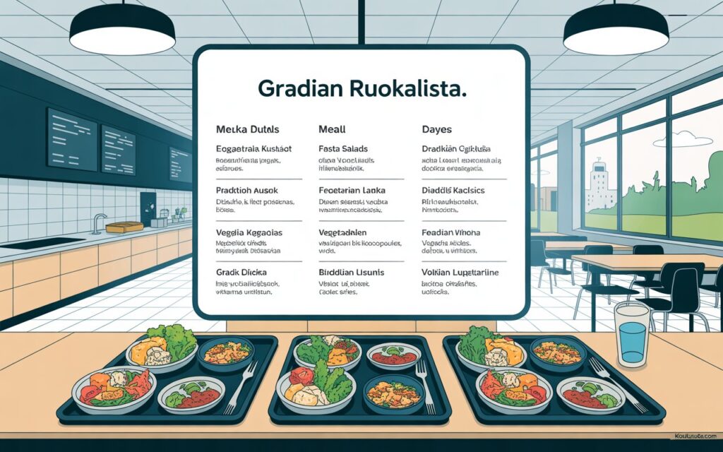 gradian ruokalista